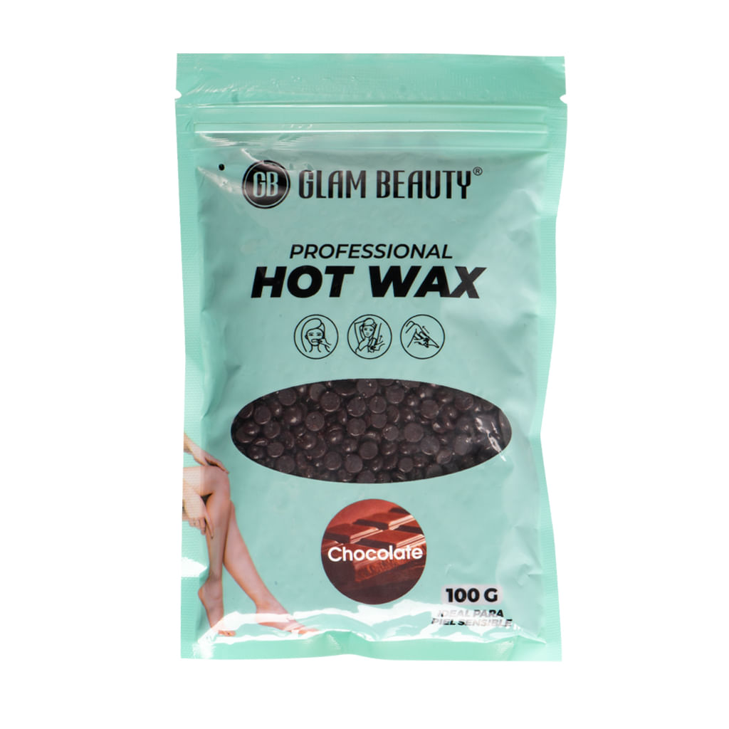 CERA DEPILATORIA GLAM BEAUTY CHOCOLATE 100GR LN-841-2