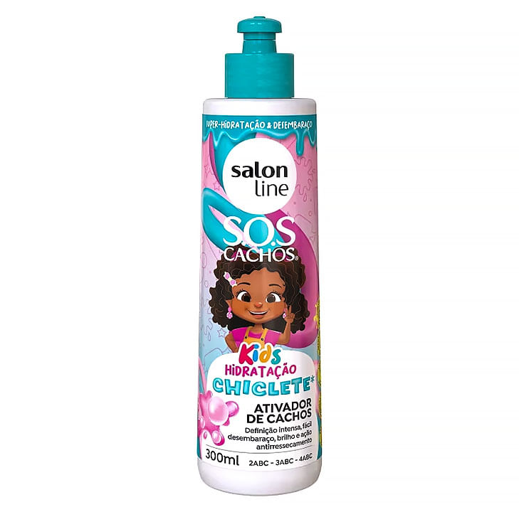 ACTIVADOR SALON LINE KIDS CHICLETE 300ml