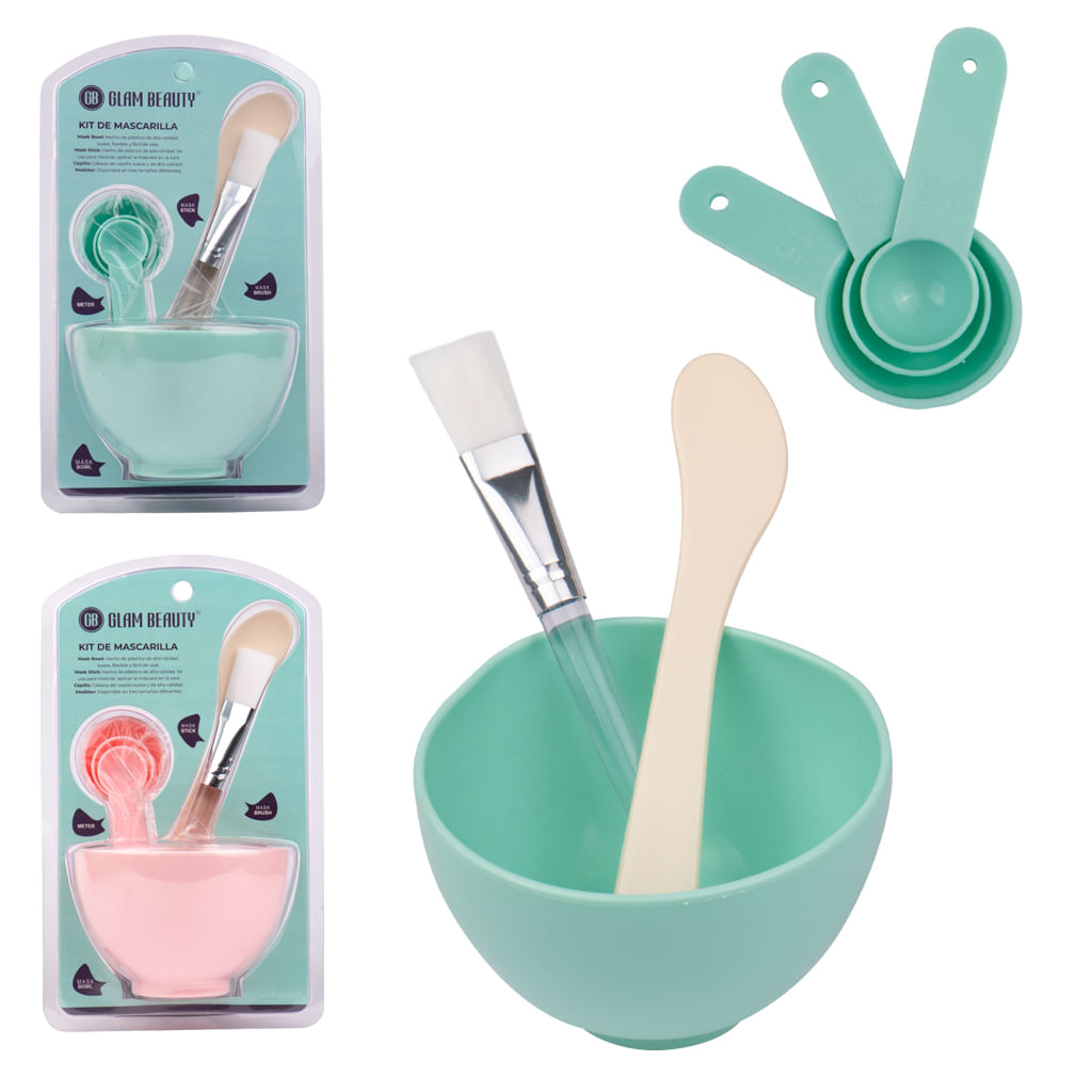 KIT DE MASCARILLA GLAM BEAUTY VARIOS COLORES VNC940