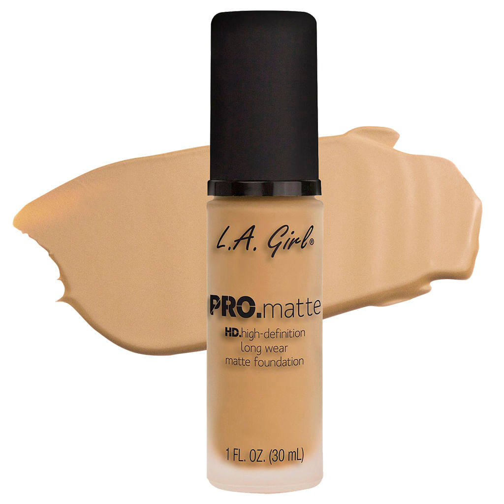 BASE LIQUIDA L.A. GIRL PRO MATTE GLM-673 BEIGE 30ML