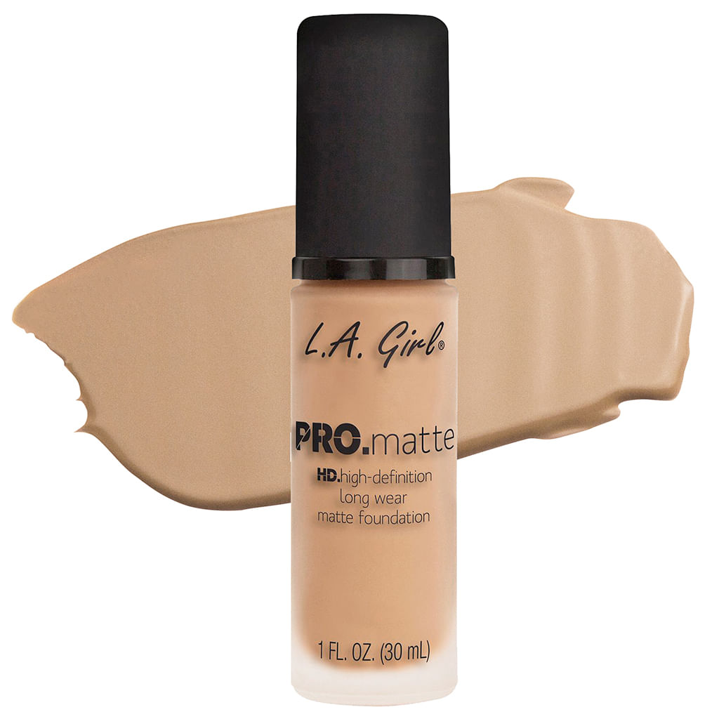 BASE LIQUIDA L.A. GIRL PRO MATTE GLM-675 MEDIUM BEIGE 30ML
