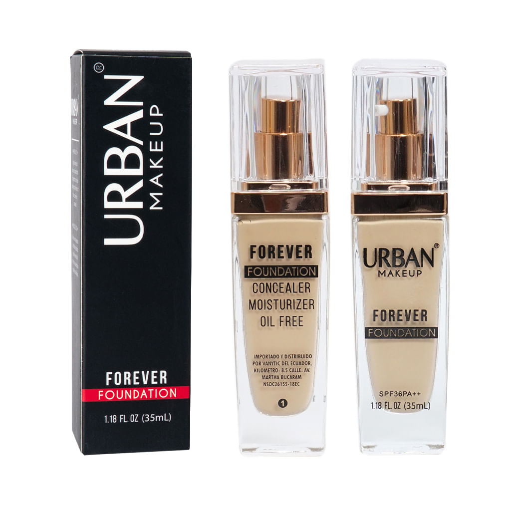 BASE LIQUIDA #1 URBAN 35ML MT398-1