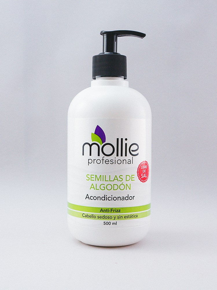 ACONDICIONADOR MOLLIE SEMILLAS DE ALGODON 500ML