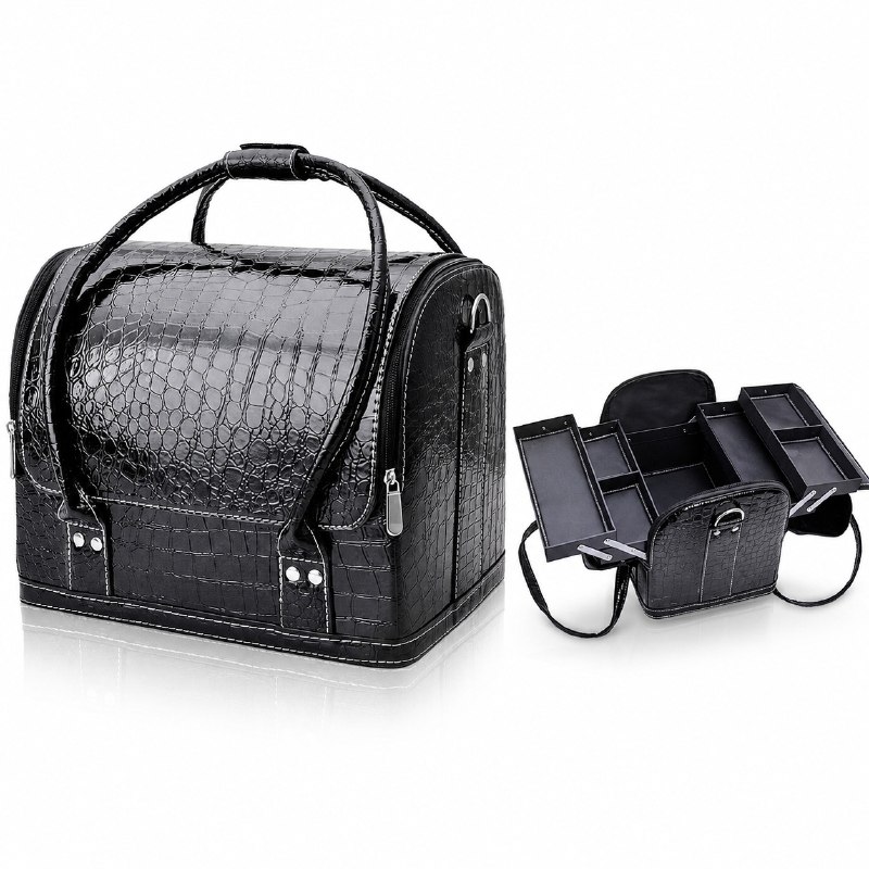 BOLSO GLAM BEAUTY ORGANIZADOR BLACK VNC637