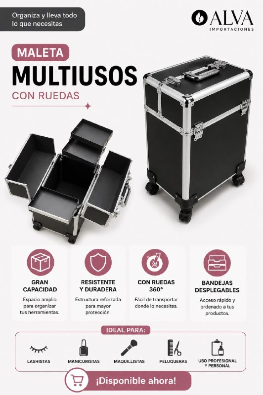 MALETA COSMETIQUERA GRANDE MZE066