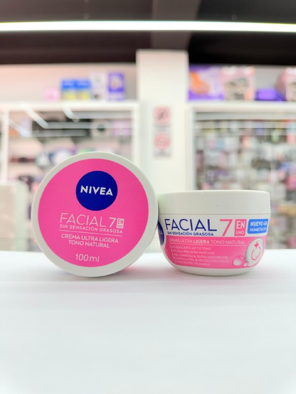 CREMA FACIAL NIVEA 5 EN 1 ACLARADO NATURAL 100ML