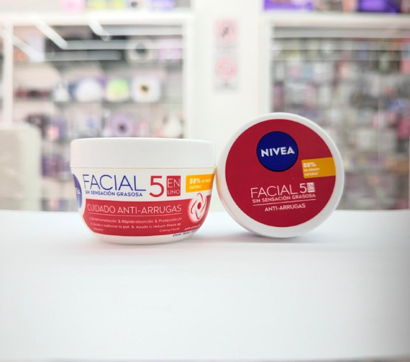 CREMA FACIAL NIVEA 5 EN 1 ANTI ARRUGAS 50ML