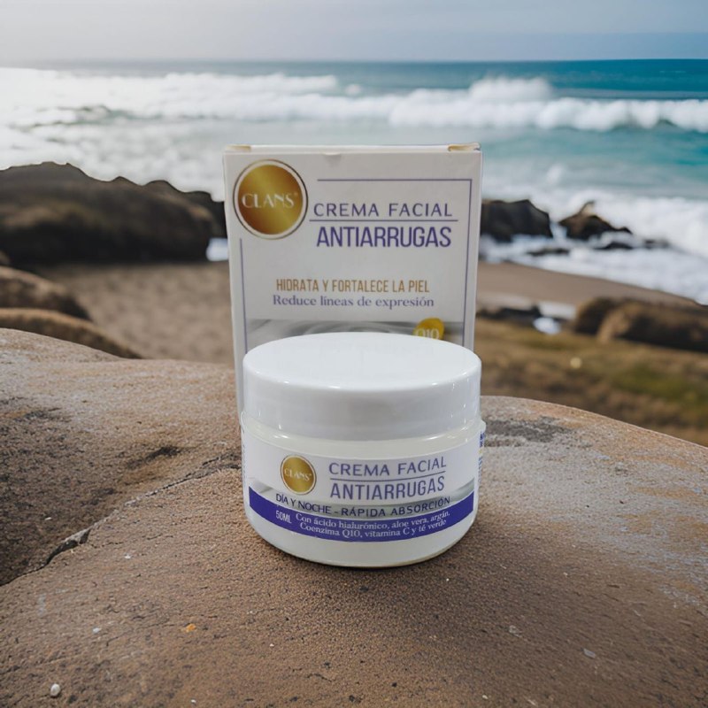 CREMA FACIAL CLANS ANTIARRUGAS 50ML