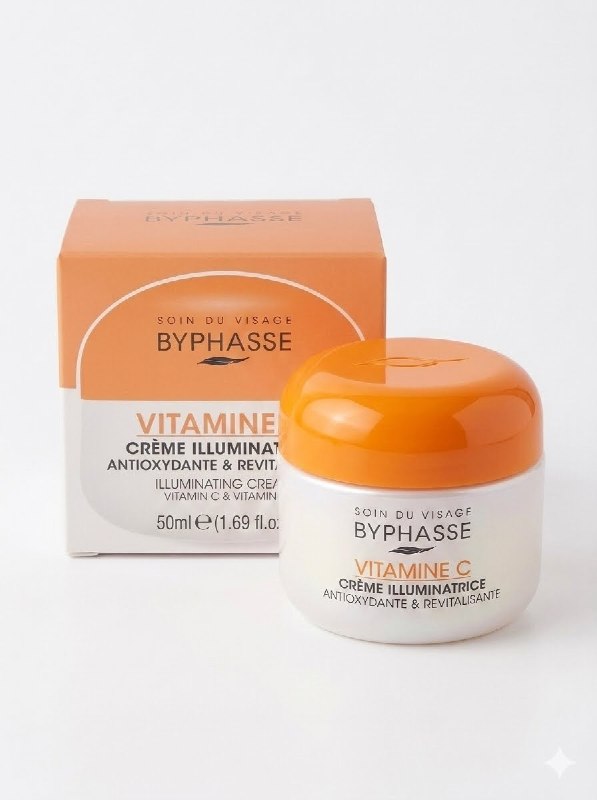 CREMA BYPHASSE ILUMINADORA VITAMINA C & VITAMINA E 50ML