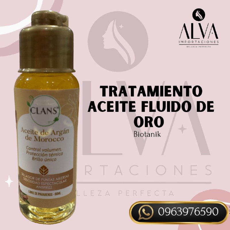 ACEITE DE ARGAN CLANS DE MOROCCO 60ML